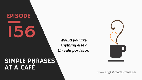 [156] Simple Phrases To Use At A Café