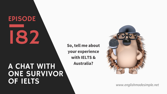 [182 GUEST] Chatting with Eduardo about Australia and Surviving IELTS